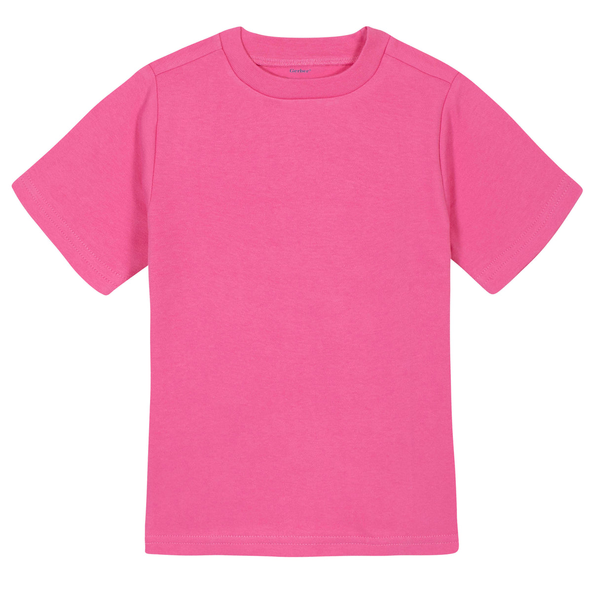 Premium Short Sleeve Tee in Hot Pink