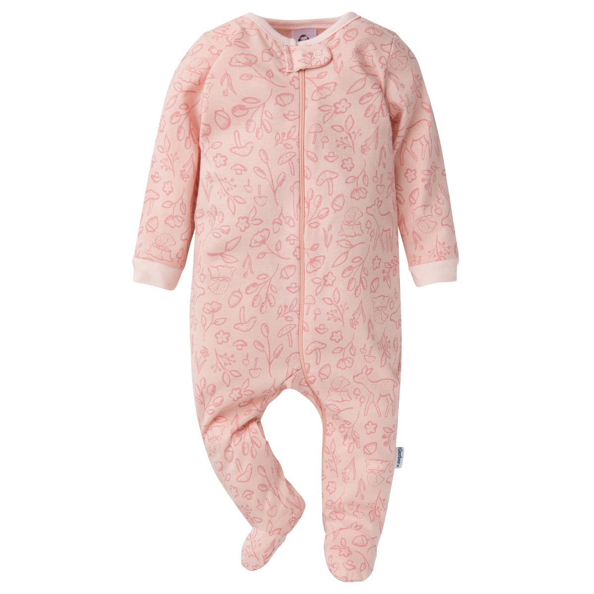 4-Pack Baby Girls Deer Sleep 'N Plays, view 8