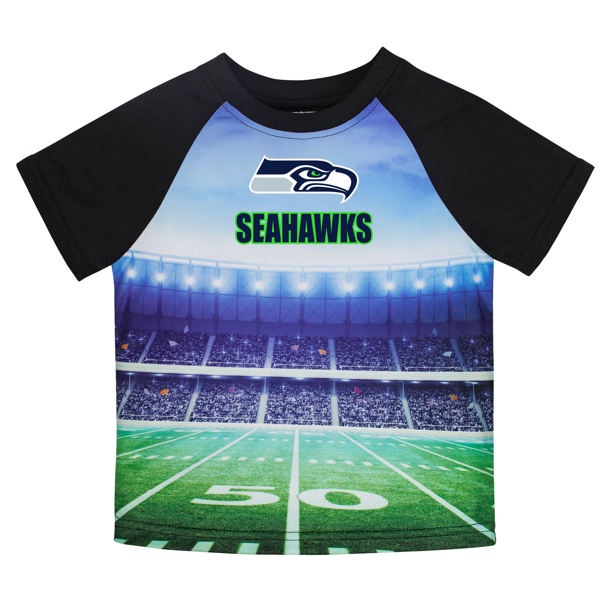 Seattle Seahawks Toddler Boys Short Sleeve Tee Shirt