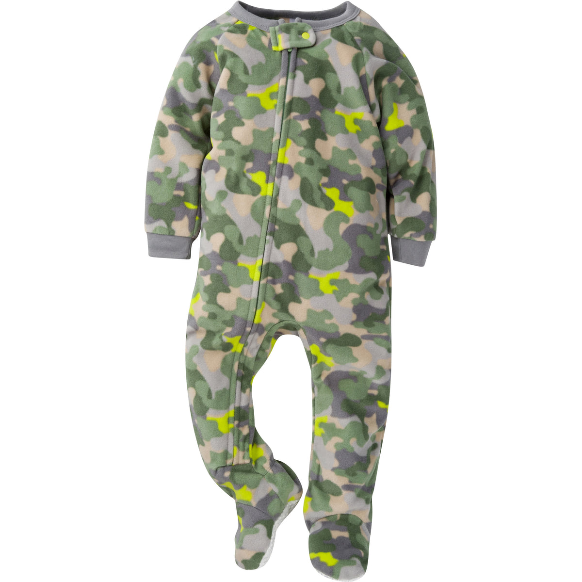 2-Pack Baby & Toddler Boys Camo Fleece Pajamas, view 2