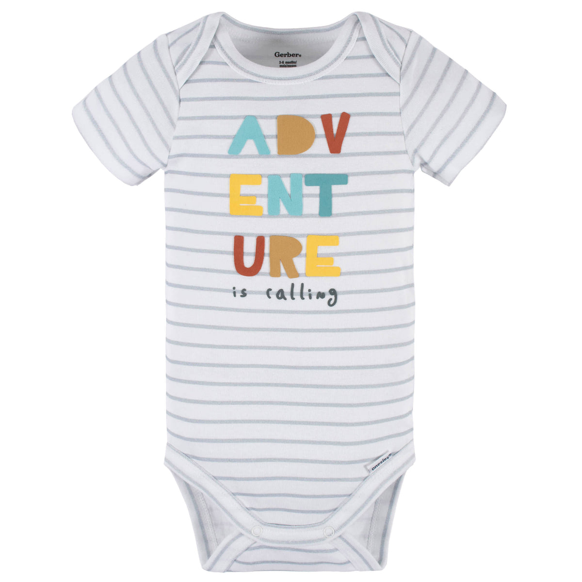 4-Piece Baby Boys Dino Blues Onesies Bodysuit, Tee, Shorts & Pant Set, view 4