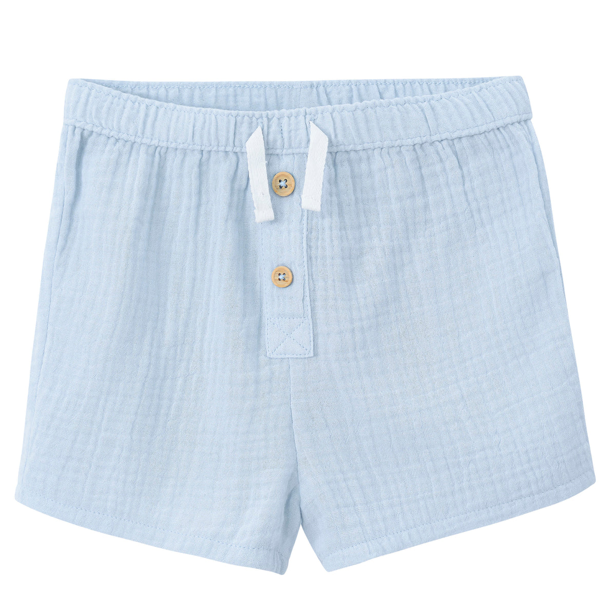 Infant & Toddler Blue Gauze Shorts
