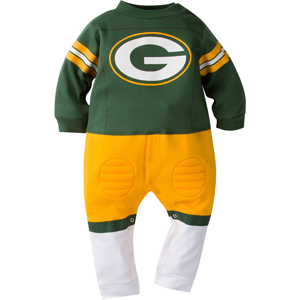 NFL Baby Boys Packers Footless Footysuit
