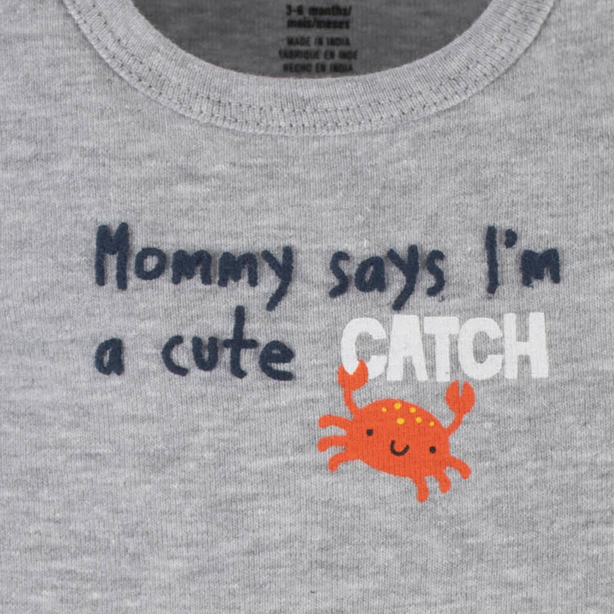 4-Pack Baby Boys Sea Friends Short Sleeve Onesies Bodysuits, view 9