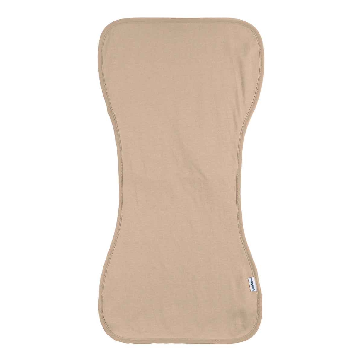 5-Pack Baby Neutral Rust Tan Burpcloth, view 3