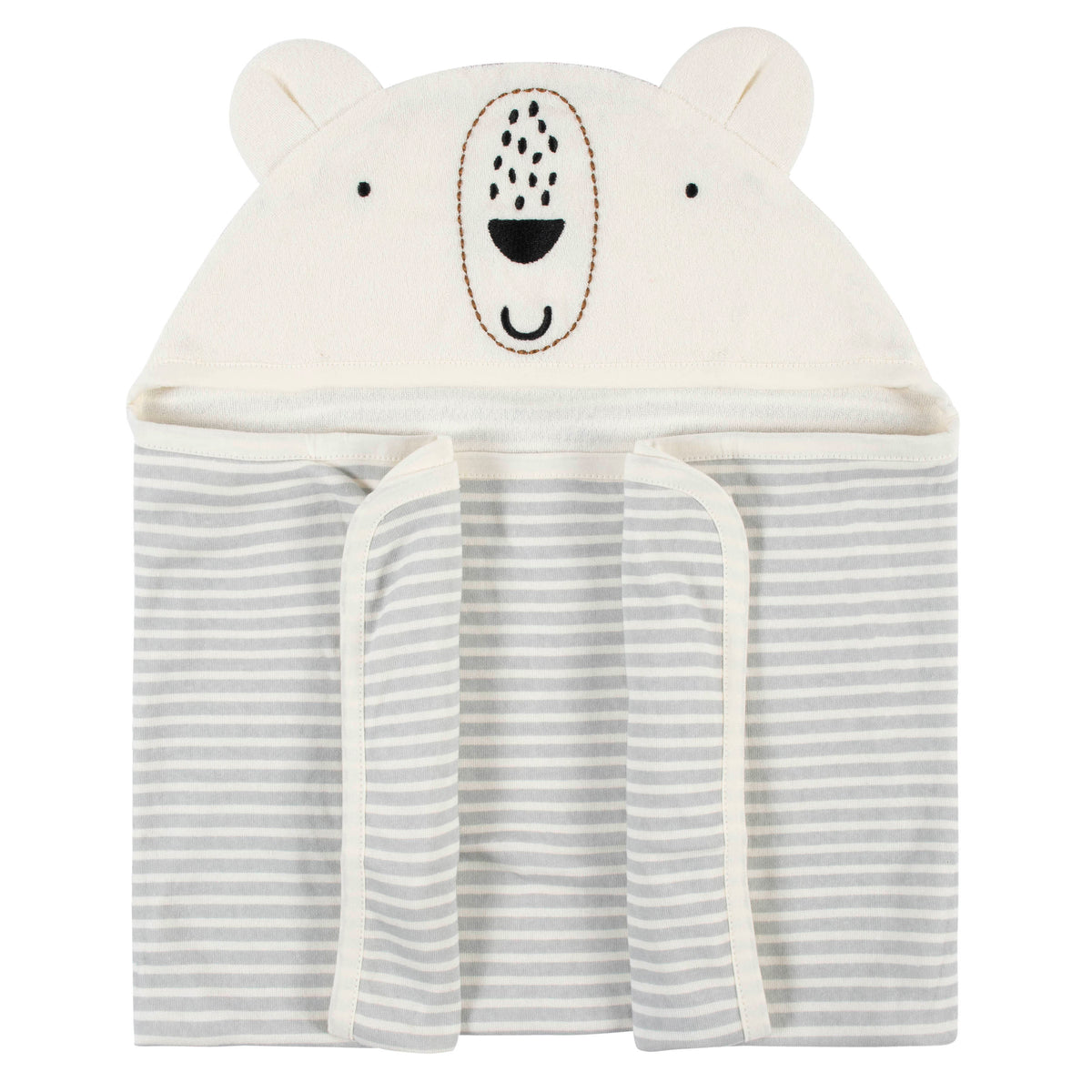 Boys Bear Bath Wrap