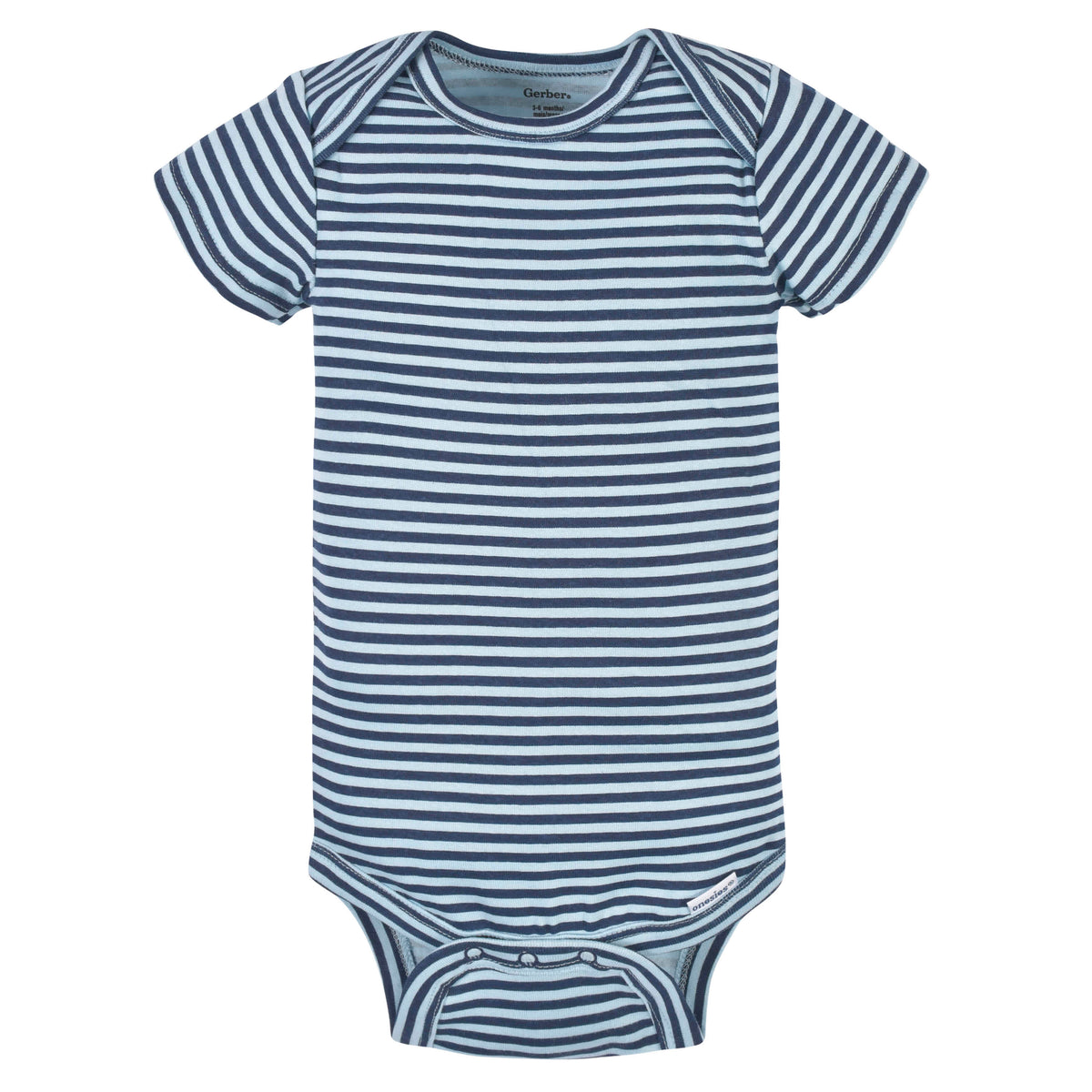 3-Pack Baby Boys Lion Short Sleeve Onesies Bodysuits, view 6
