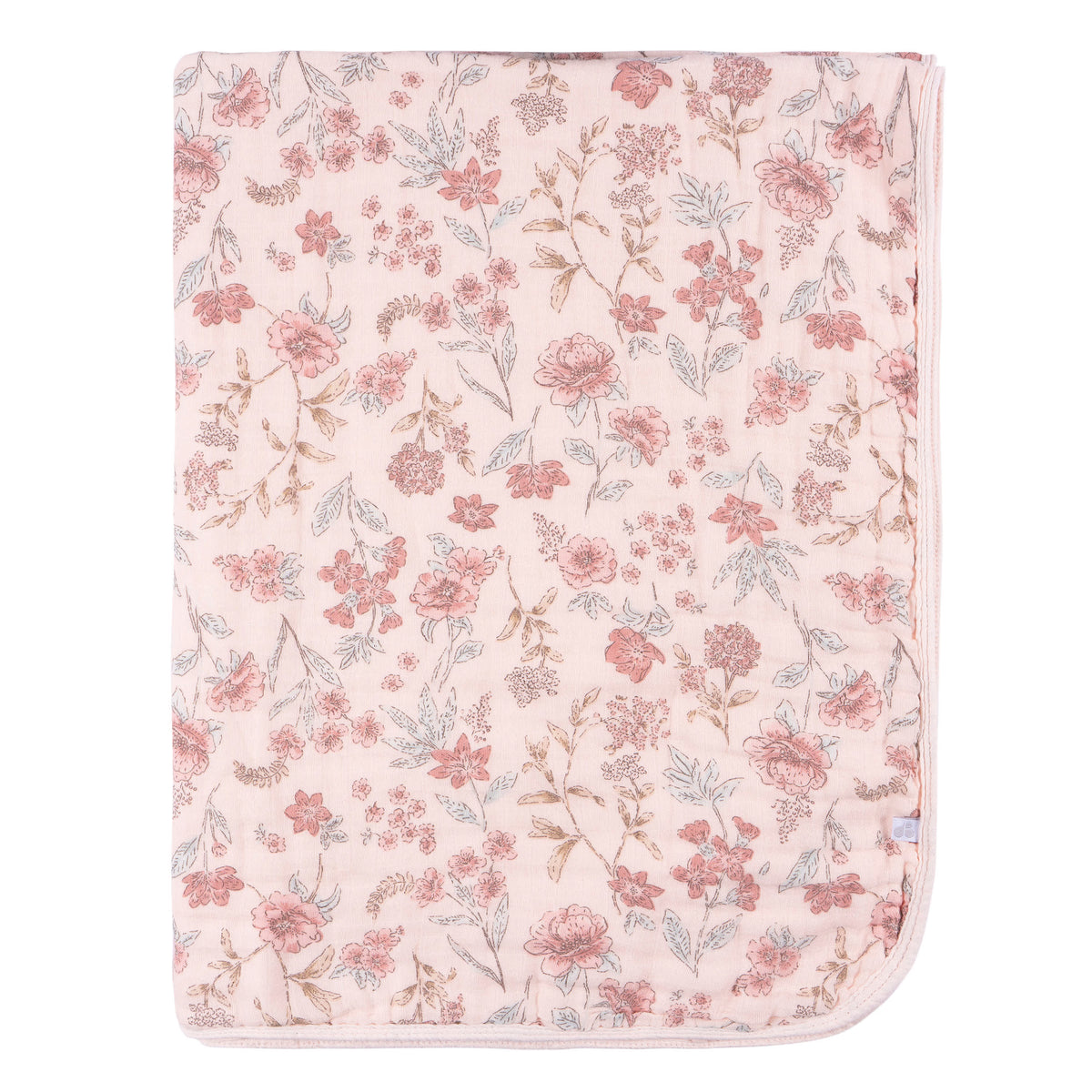 Baby Girls Muslin Pink Blanket, view 2