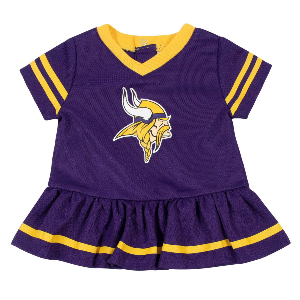 2-Piece Minnesota Vikings Dress and Diaper Cover Set, view 2