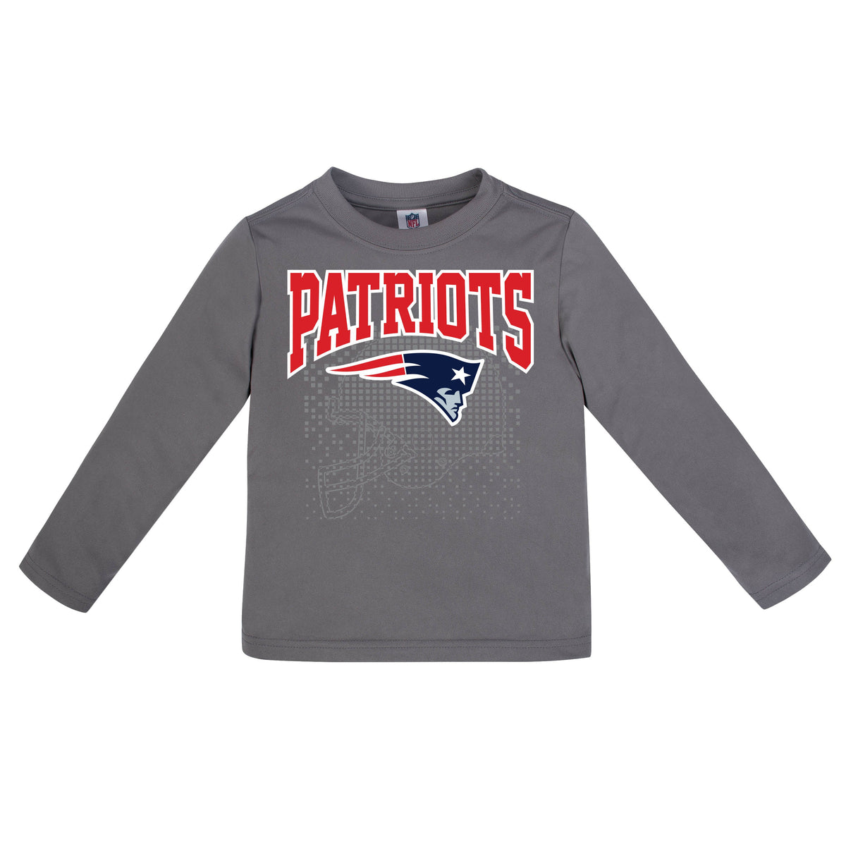 New England Patriots Toddler Boys Long Sleeve Tee Shirt