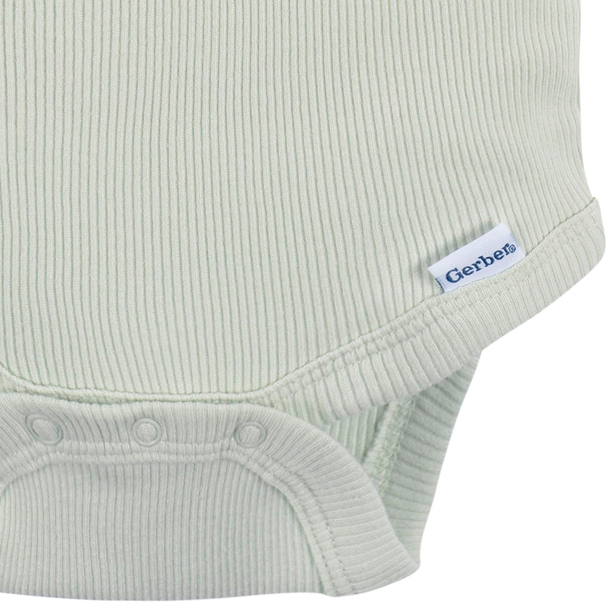 2-Pack Baby Girls Green Lily Bodysuit and Shorts Set, view 7