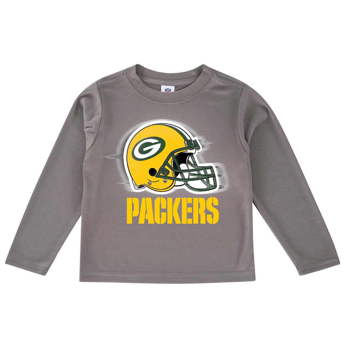 Green Bay Packers Toddler Boys Long Sleeve Logo Tee