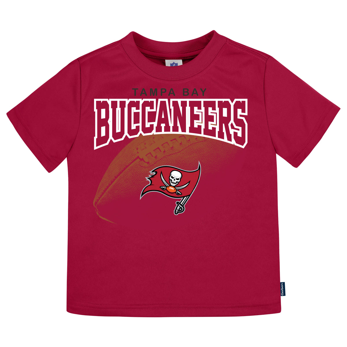 3-Pack Infant & Toddler Boys Buccaneers Short Sleeve Tees, view 6