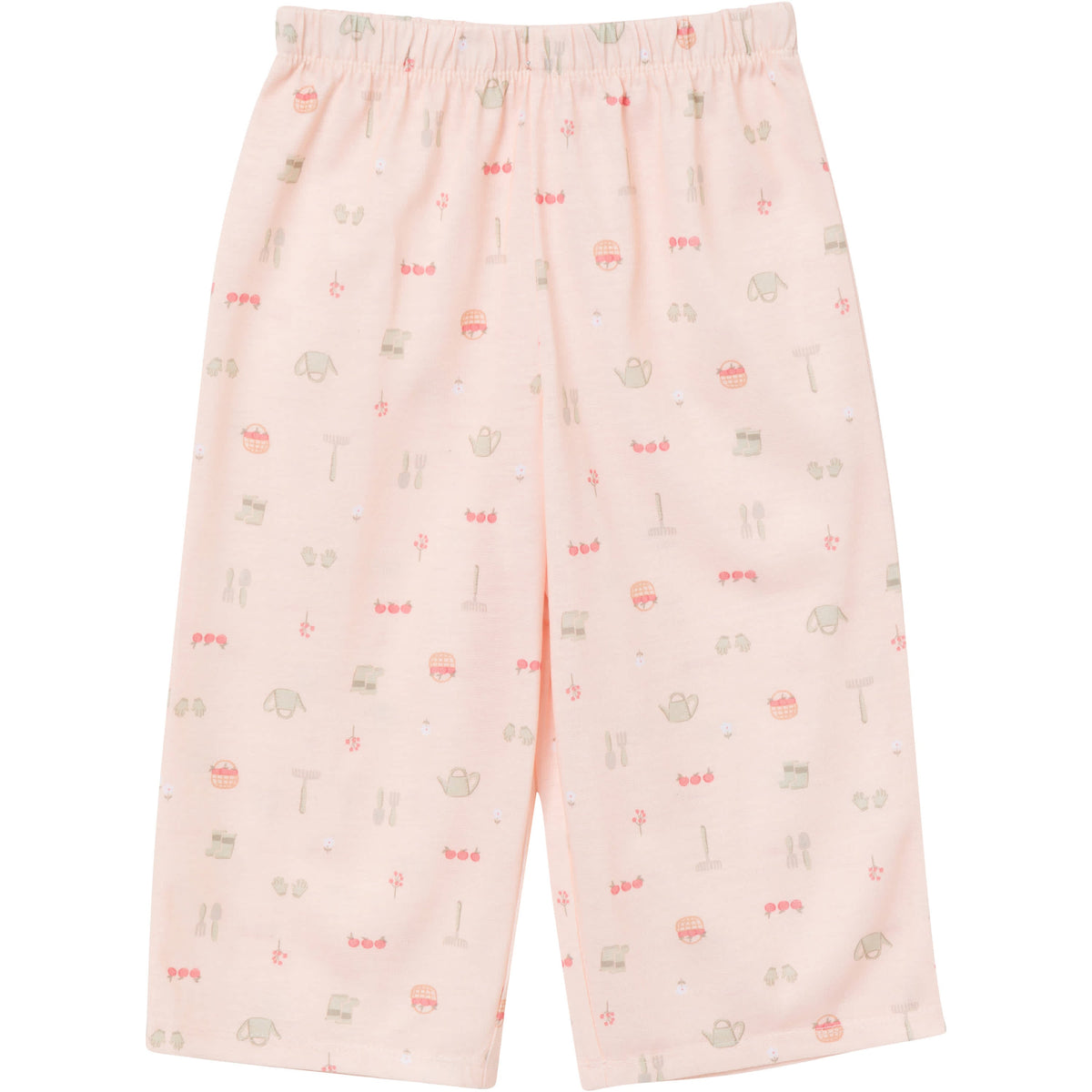 3-Piece Toddler Girls Garderning T-Shirt, Shorts & Pants Pajama Set, view 5