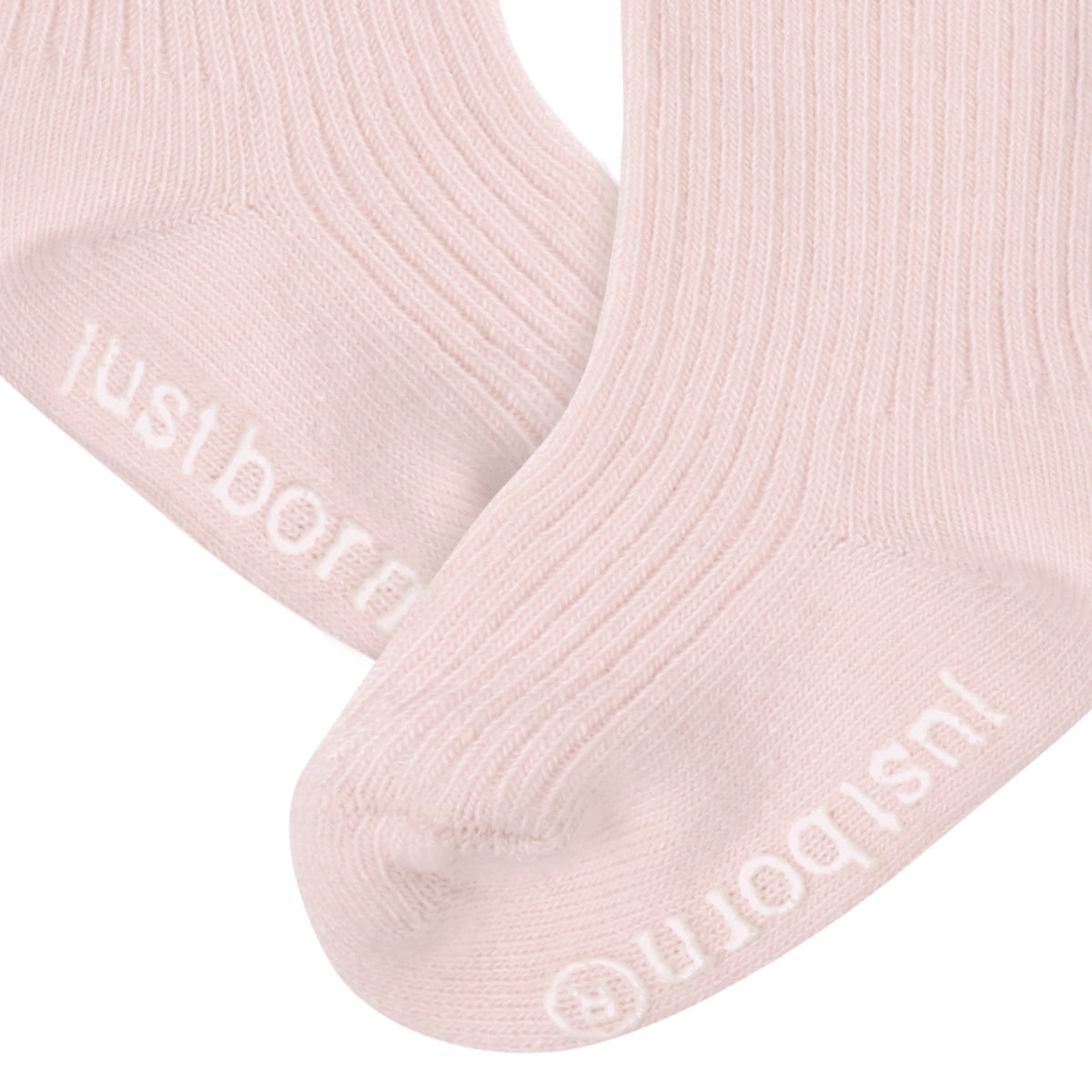 6-Pack Baby Girls Dusty Pink Socks, view 7