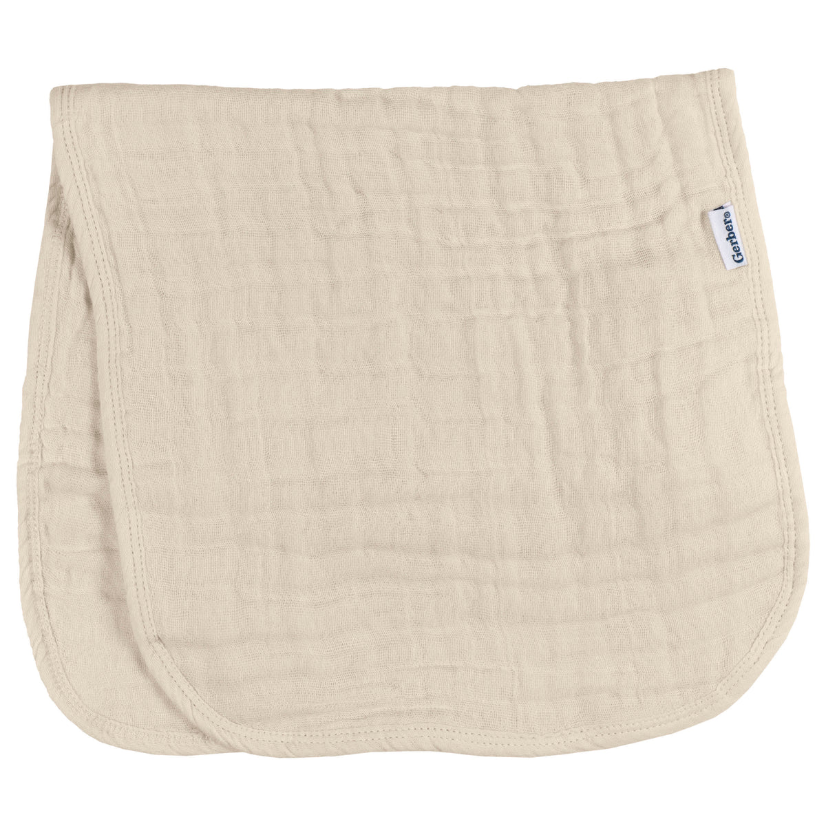 5-Pack Baby Neutral Multi Stars Muslin Burpcloth, view 3