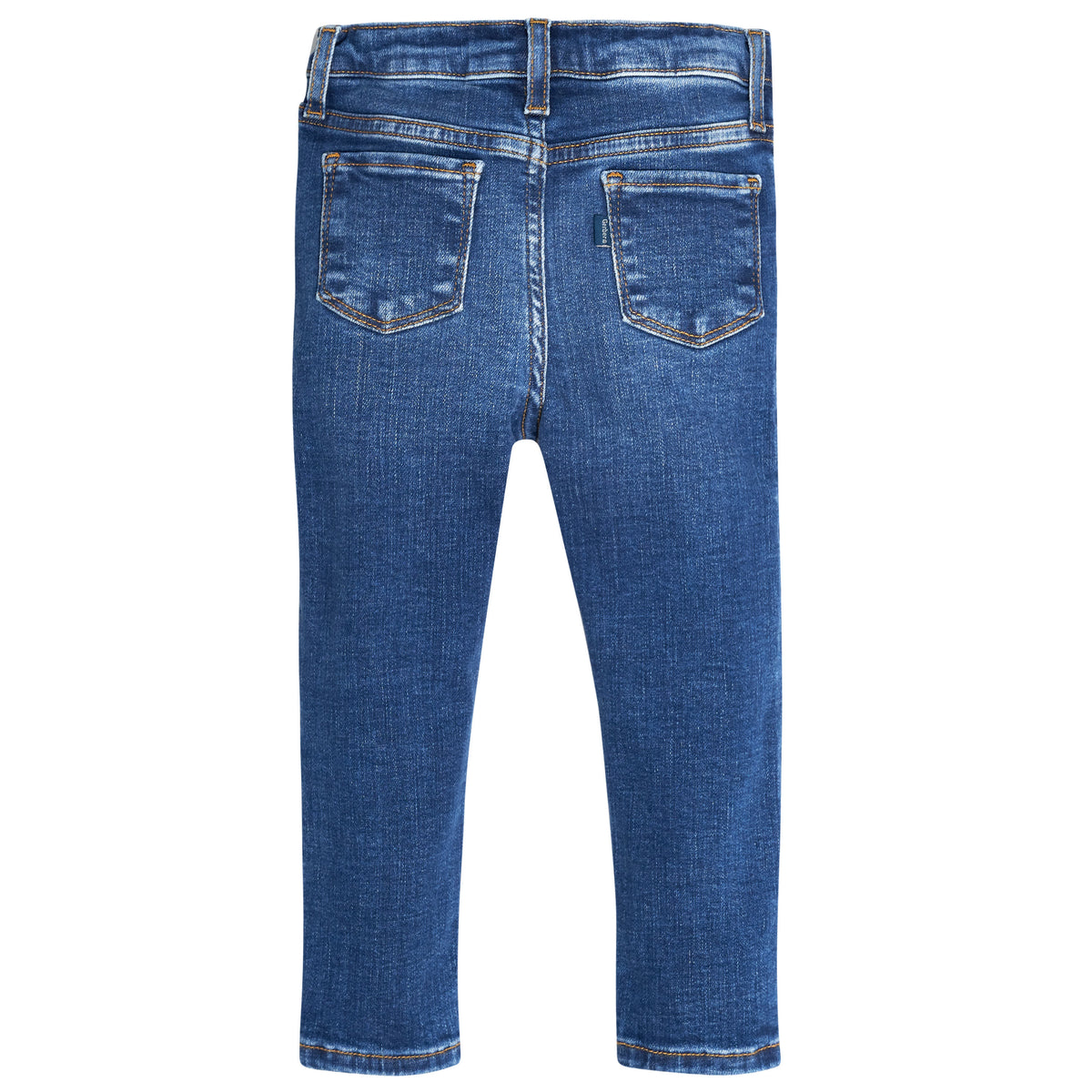 Infant and Toddler Neutral Blue Jeggings, view 5