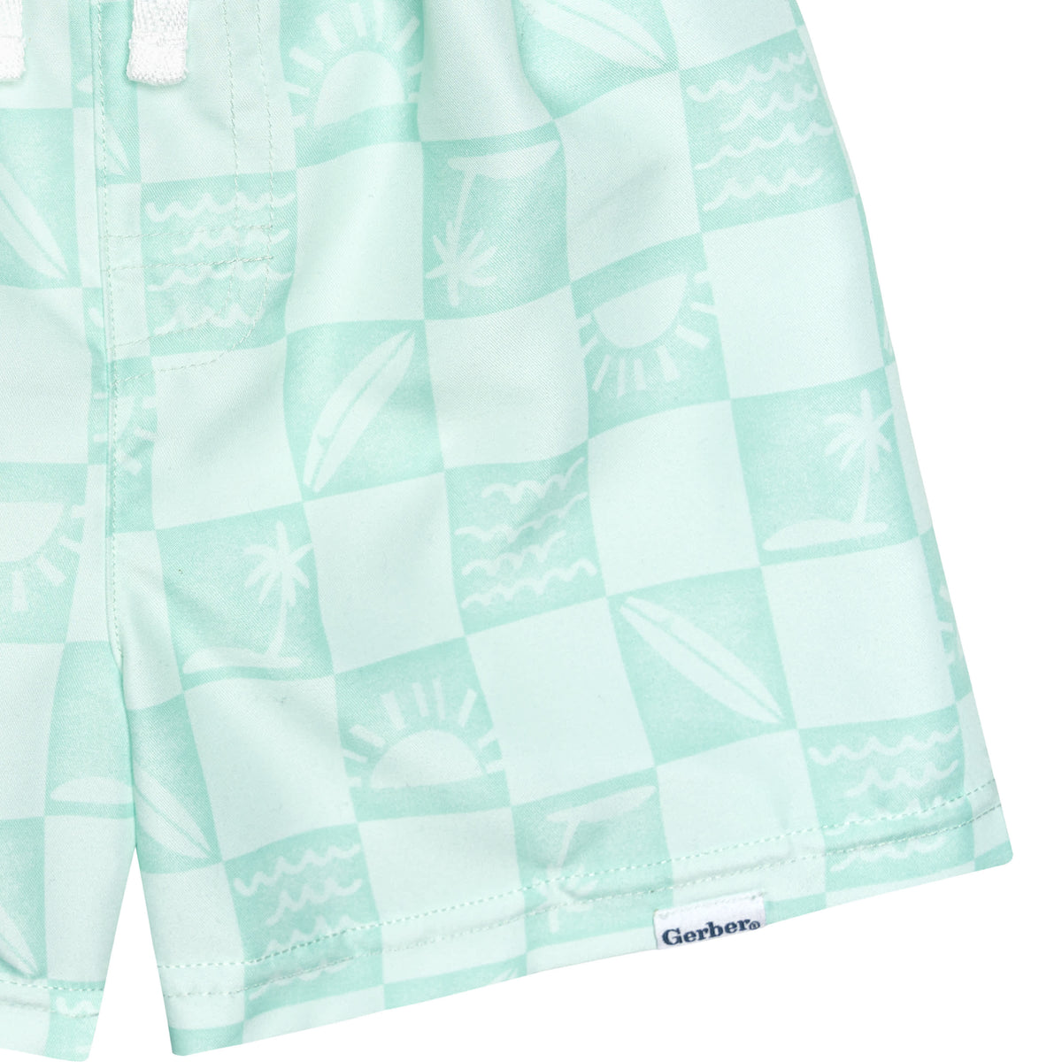 2-Pack Baby & Toddler Boys Surf Swim Trunks, view 8