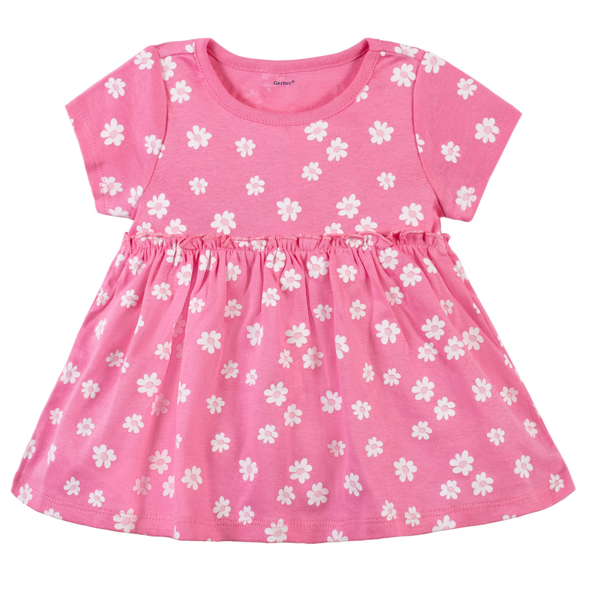 3-Piece Baby & Toddler Girls Summer Blossom Dress, Diaper Cover & Headband Set, view 5