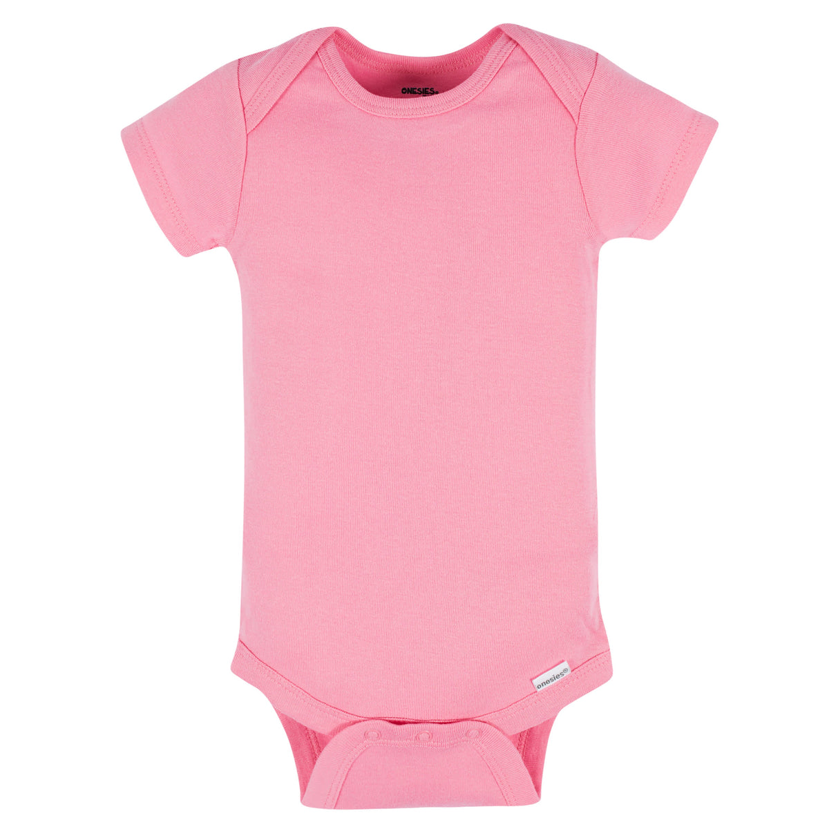 8-Pack Baby Neutral Pastel Rainbow Short Sleeve Onesies Bodysuits, view 3