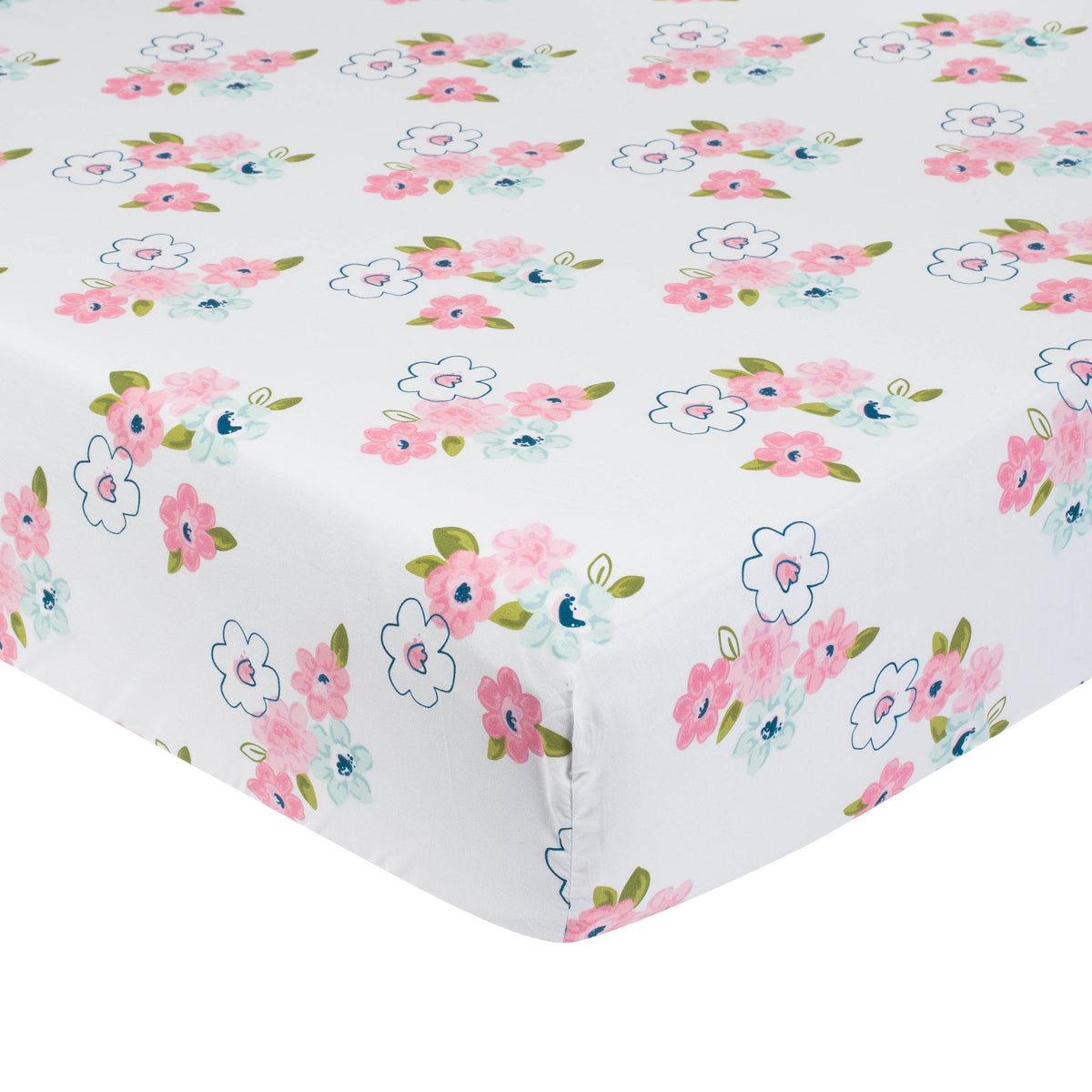 Baby Girls Blossom Fitted Crib Sheet