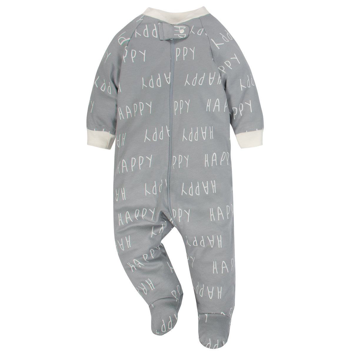 3-Pack Organic Baby Neutral Happy Sleep 'n Plays, view 2