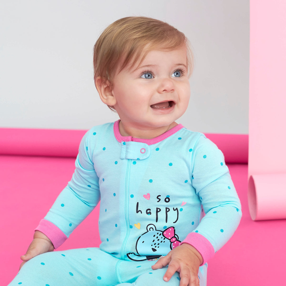 3-Pack Baby Girls Bear Sleep 'N Plays, view 2