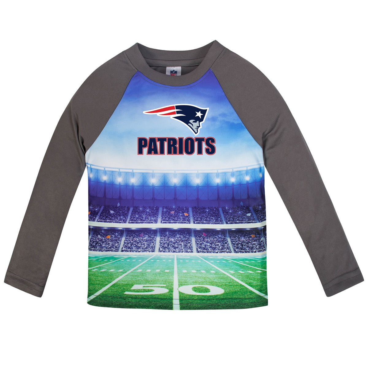 New England Patriots Toddler Boys Long Sleeve Tee Shirt