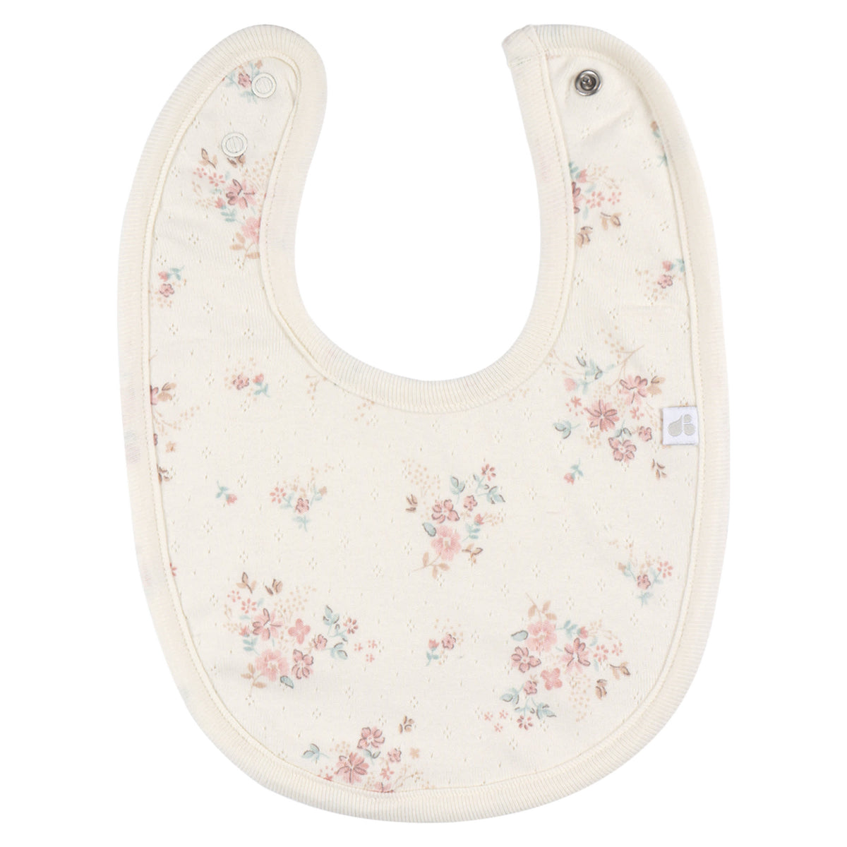 3-Piece Baby Girls Pink Bandana Set, view 3