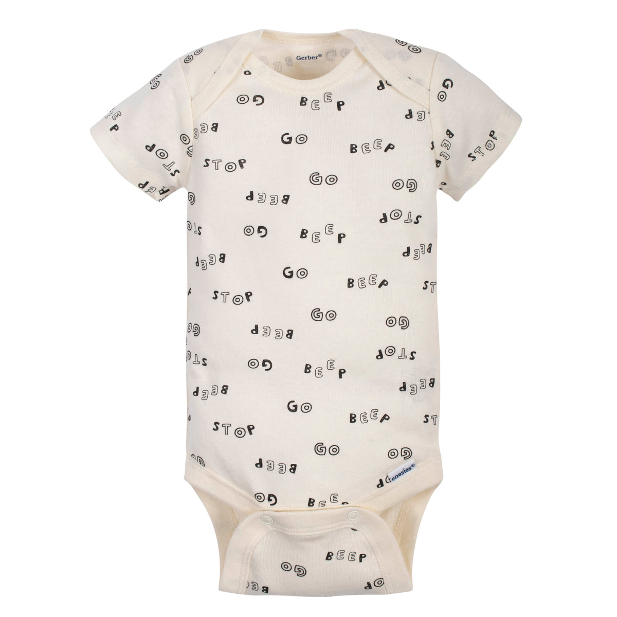 5-Pack Baby Boys Construction Short Sleeve Onesies Bodysuits, view 5