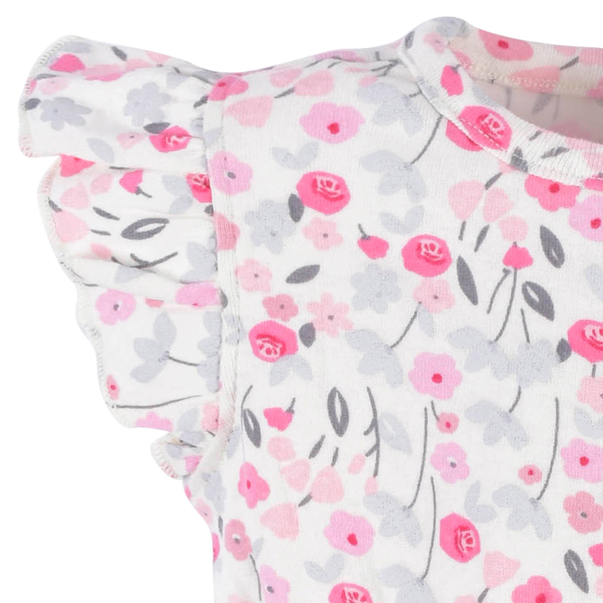 Baby Girls Floral Romper, view 6