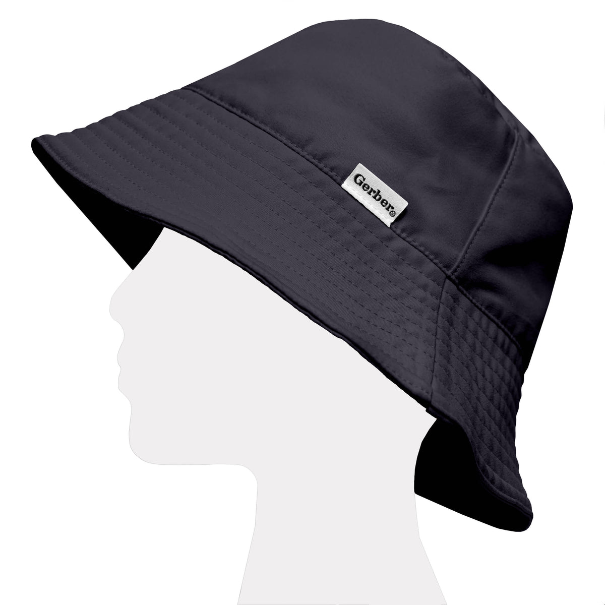 Toddler Neutral Navy Sun hat, view 2