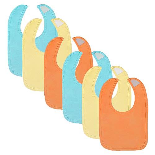 6-Pack Baby Neutral Bibs