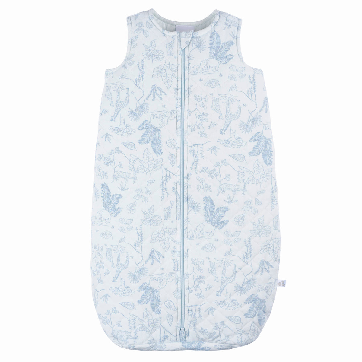 Baby Boys Blue Jungle Wearable Blanket