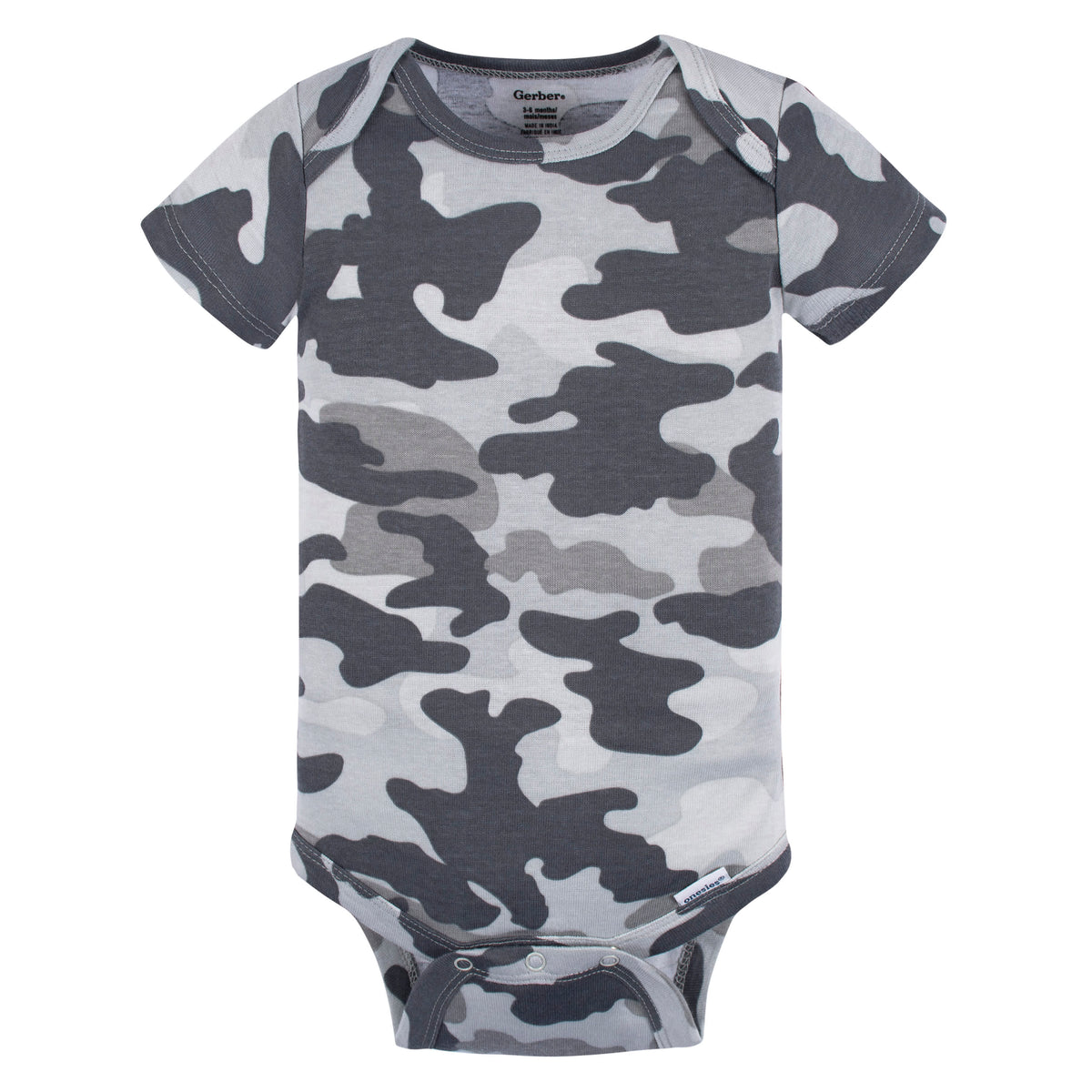 4-Pack Baby Boys Ready To Roll Short Sleeve Onesies Bodysuits, view 8