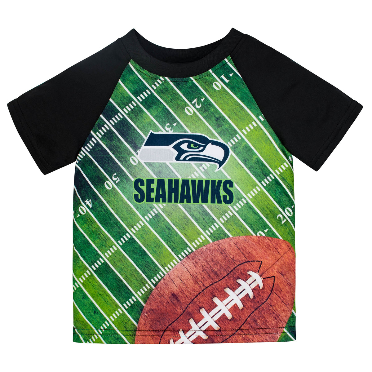 Seattle Seahawks Toddler Boys Short Sleeve Tee Shirt