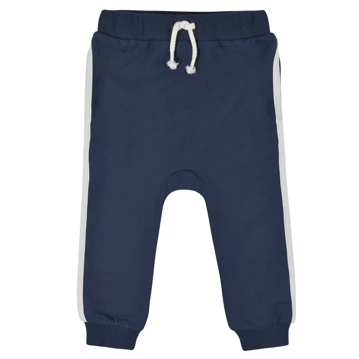 3-Pack Infant & Toddler Boys Dusty Blue & Navy Joggers, view 4