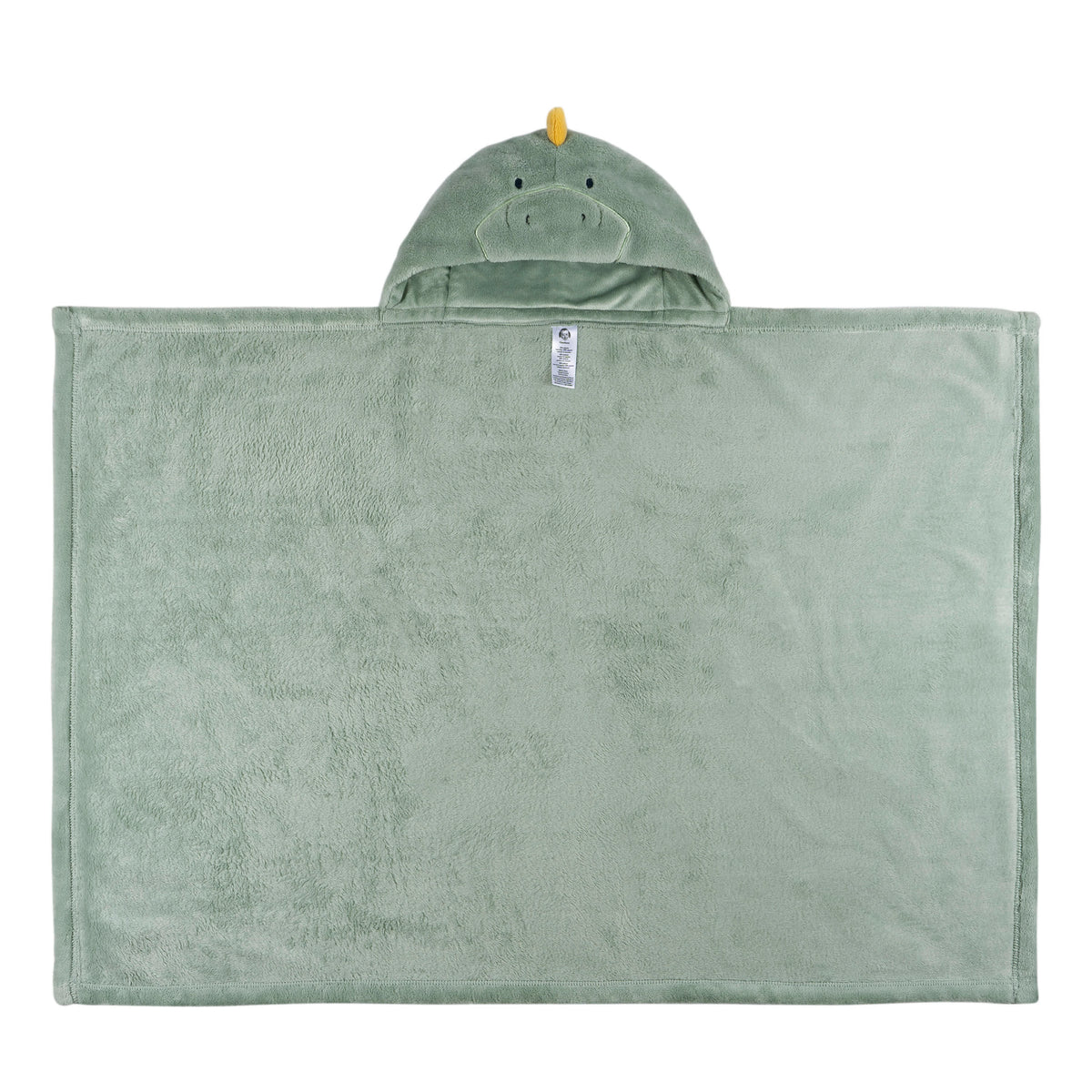 2-Pack Baby Boys Dino Time Hooded Wearable Blanket & Security Blanket Set, view 4