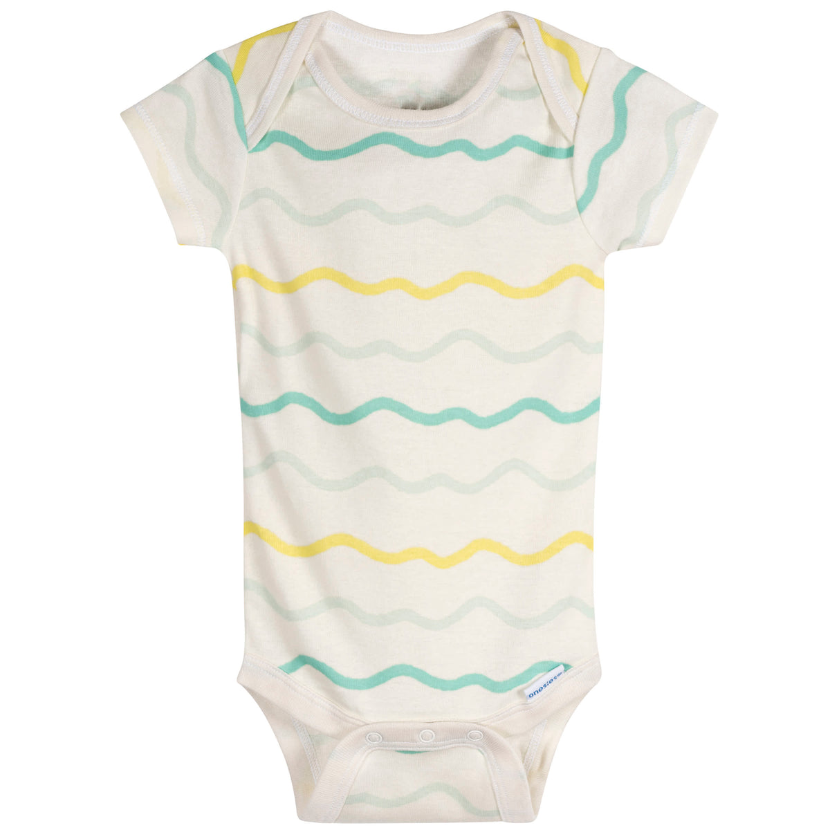 6-Piece Baby Neutral Milk Dinner Onesies and Active Pant Set, view 2