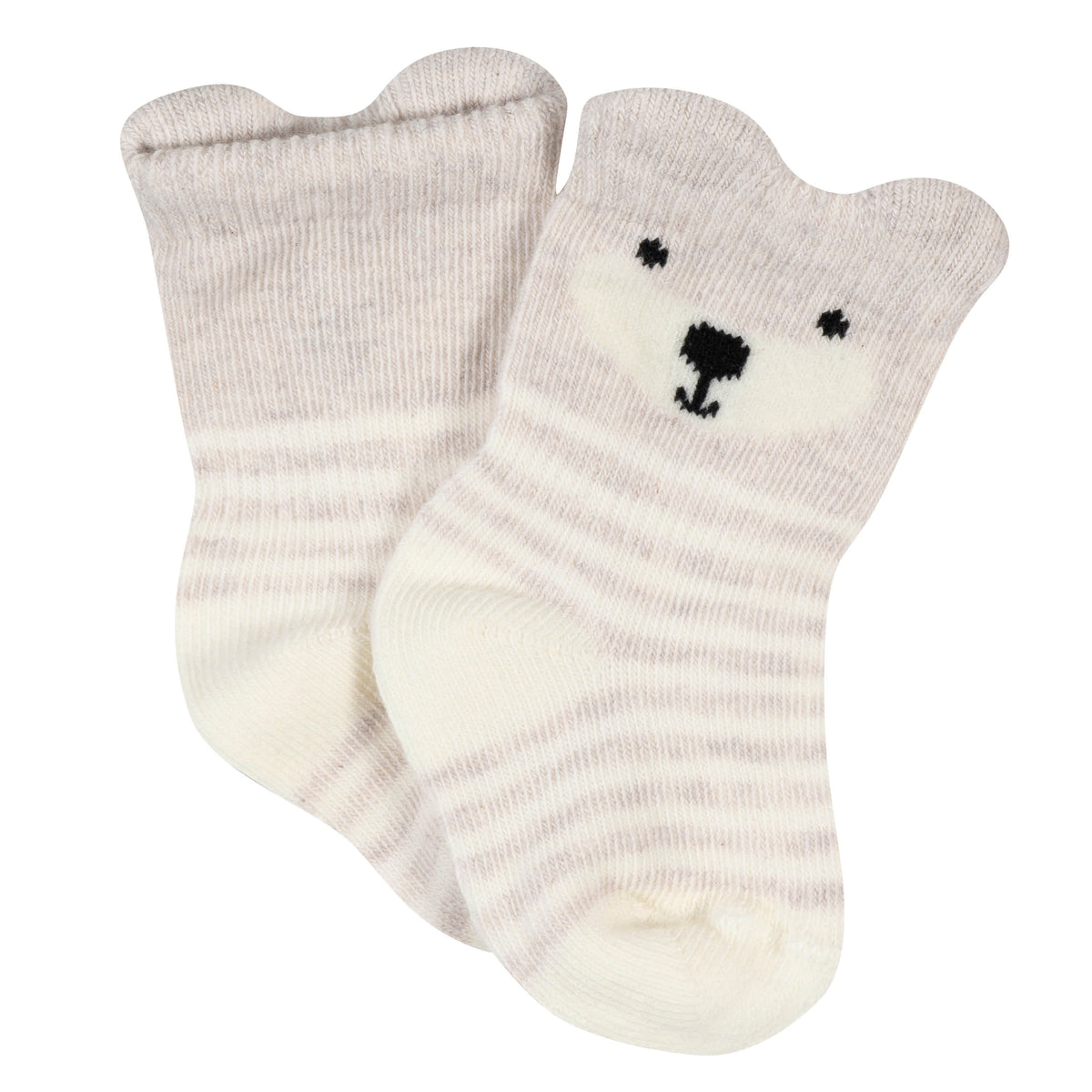 6-Pack Baby Boys Fox Wiggleproof Socks, view 4
