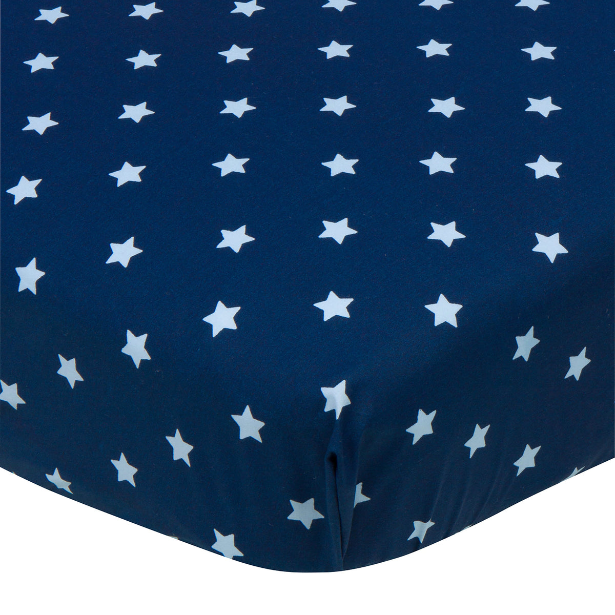 Baby Boys Stars Fitted Crib Sheet