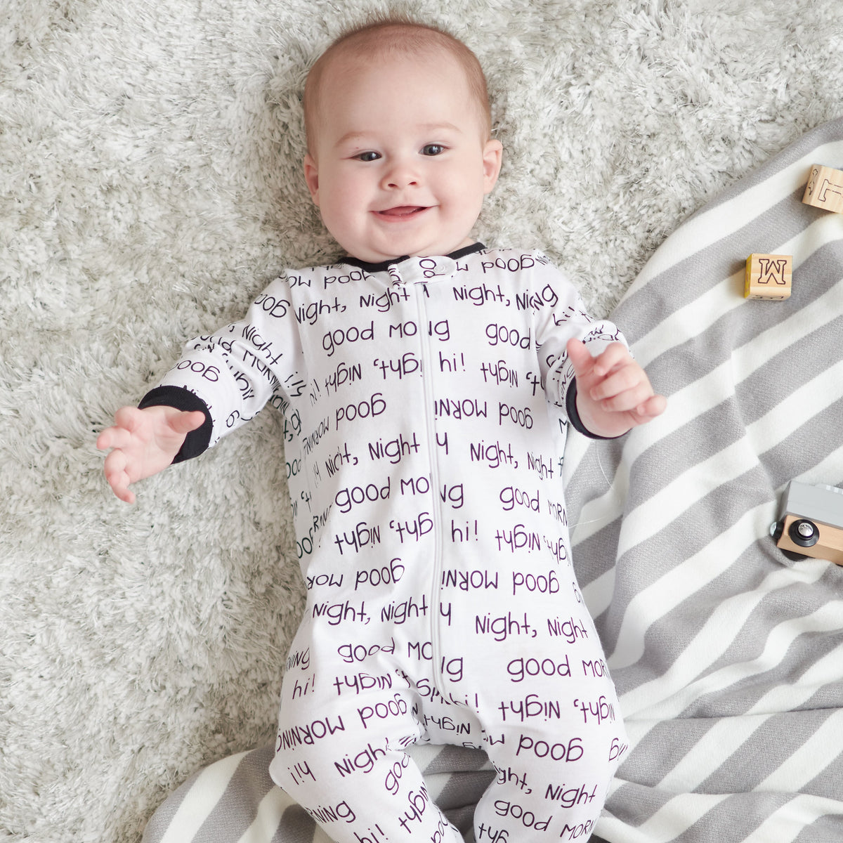 2-Pack Baby Boys Good Morning and Bear Sleep N' Plays, view 3