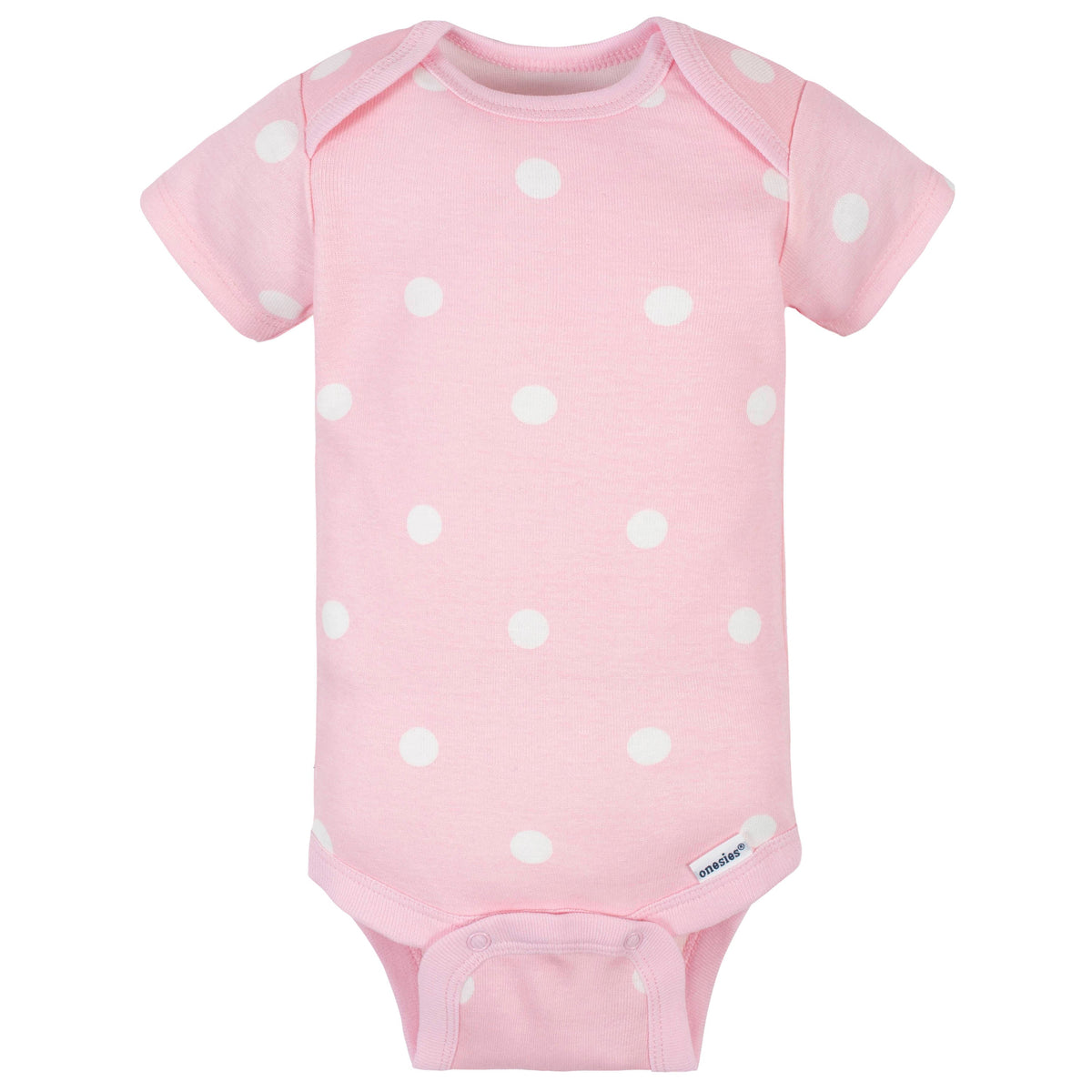 8-Pack Baby Girls Princess Short Sleeve Onesies Bodysuits, view 8