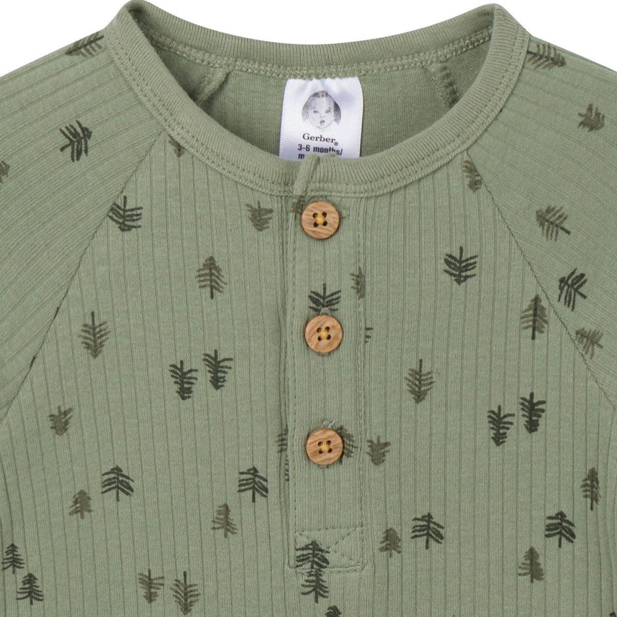 Baby Boys Pines Romper, view 2