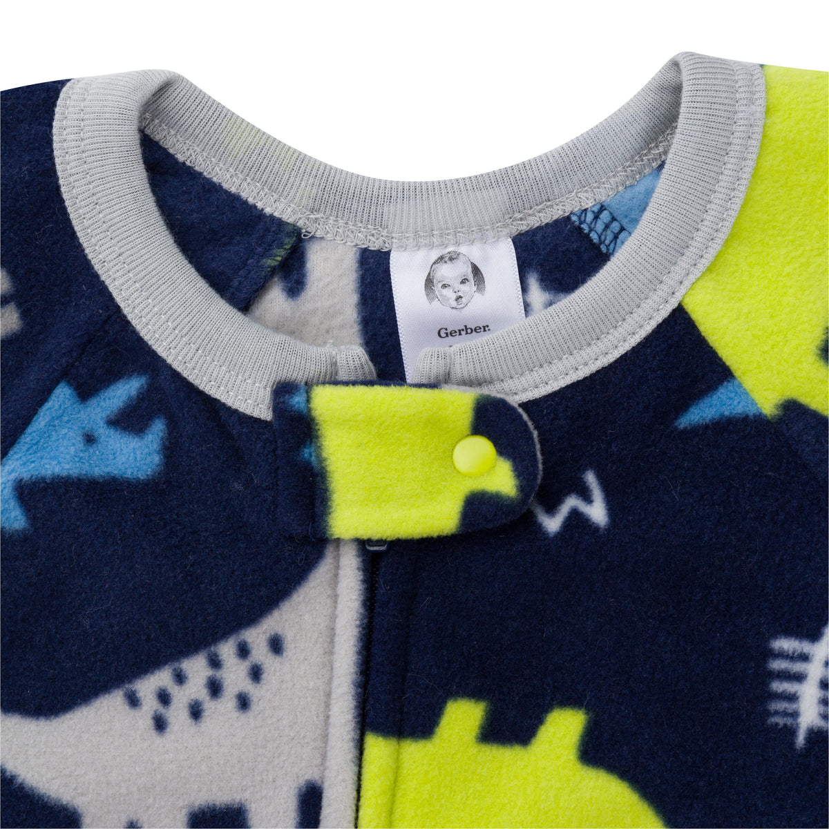 2-Pack Baby & Toddler Boys Dinos Fleece Pajamas, view 6