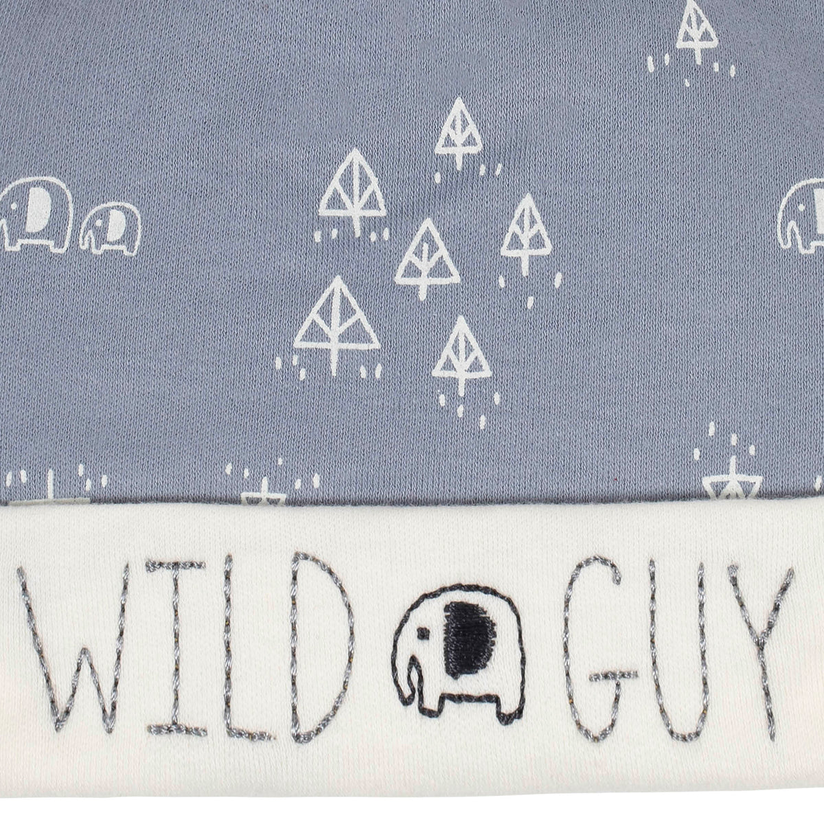 3-Piece Organic Baby Boys Jungle Gown Set, view 3
