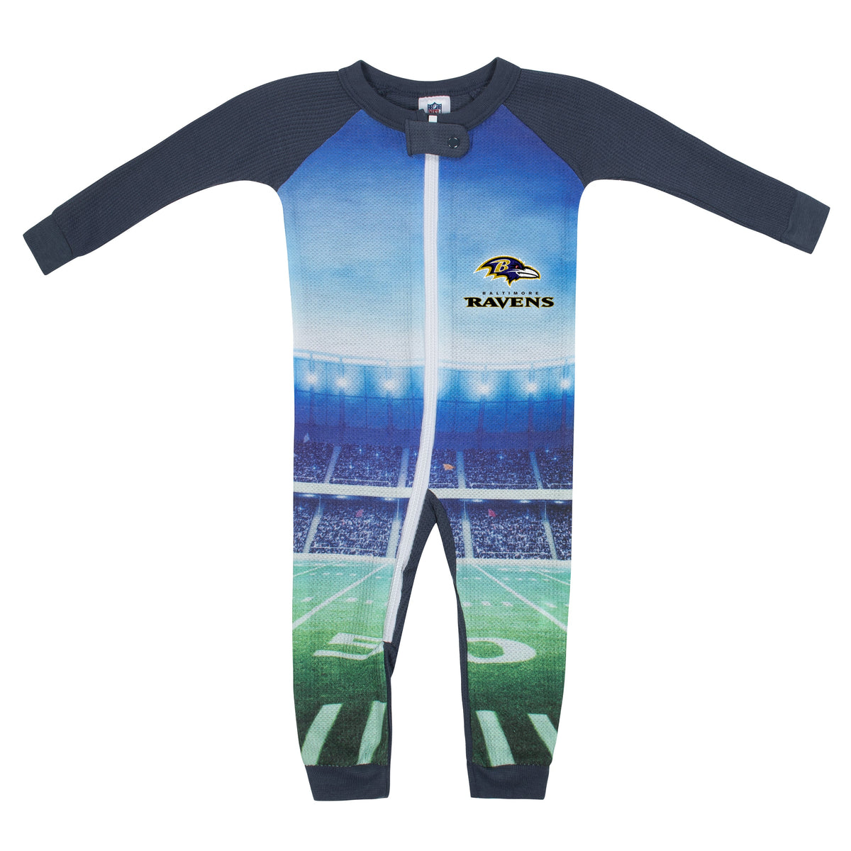 Baltimore Ravens Toddler Boys Union Suit
