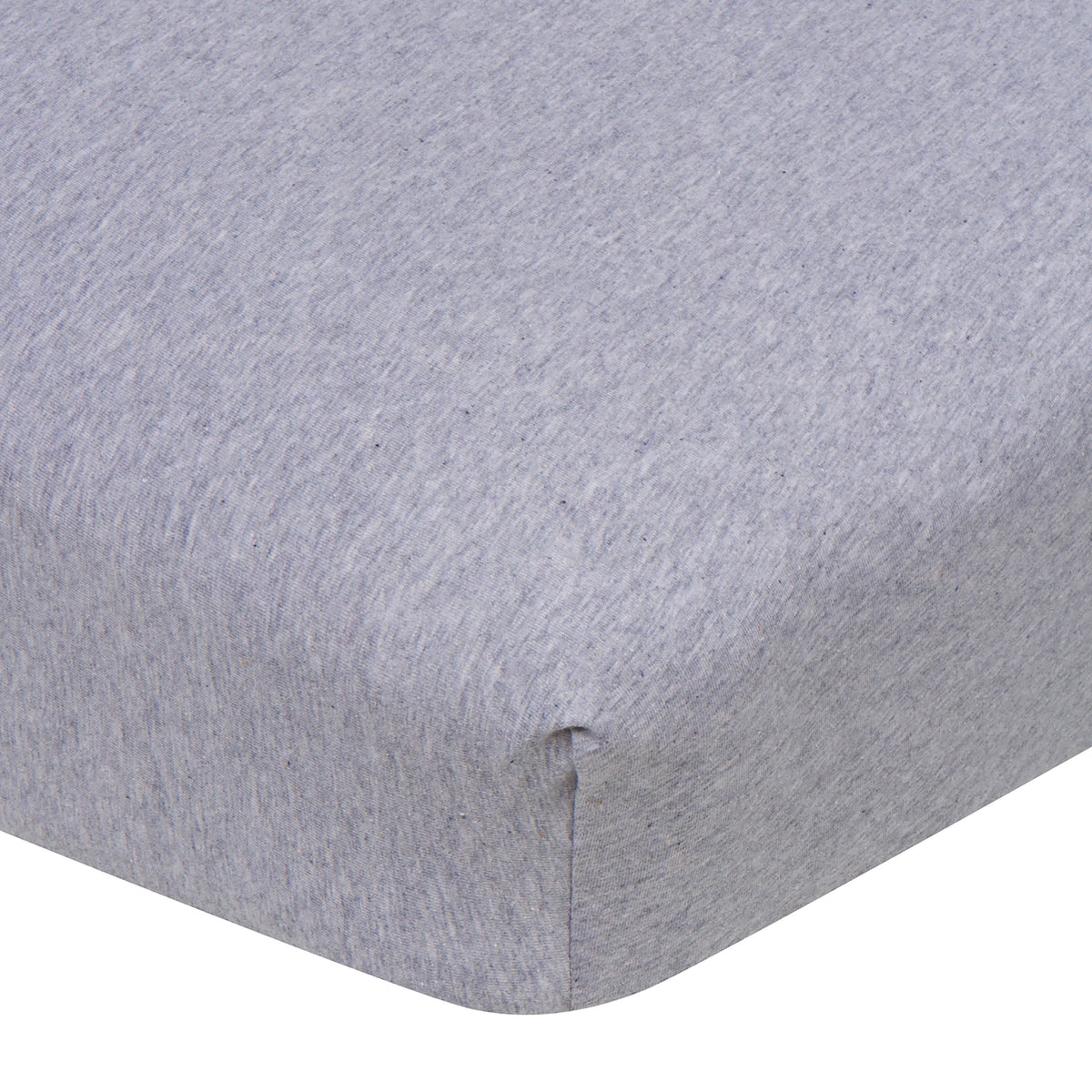 Baby Boys Gray Fitted Crib Sheet