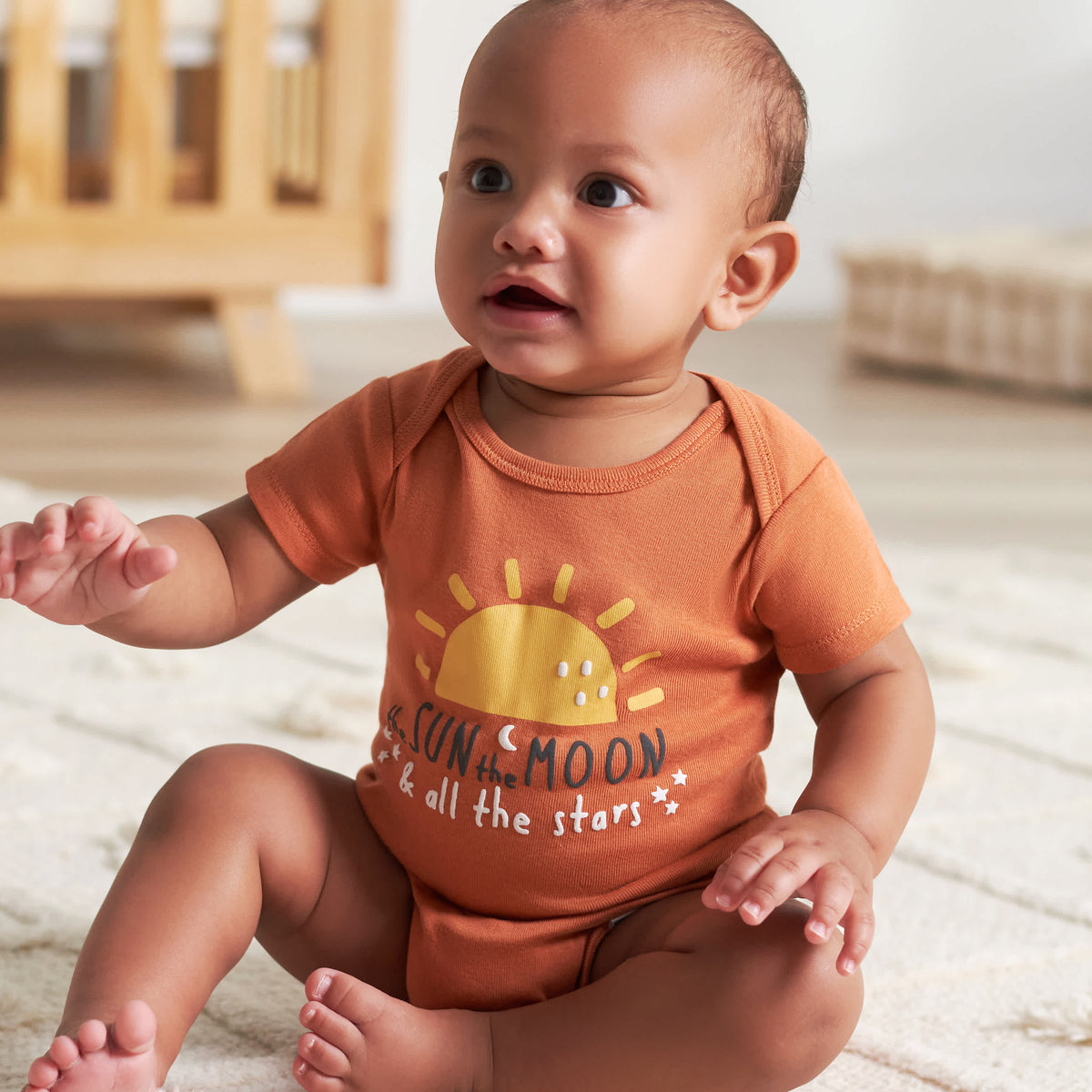 5-Pack Baby Neutral Southwest Onesies Bodysuits, view 4