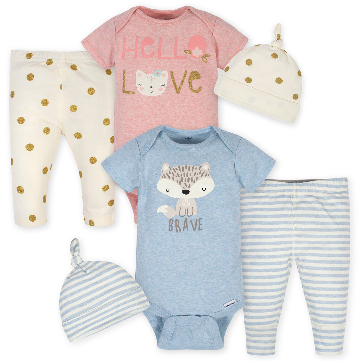 Multi-Gender Organic Take-Me-Home Sets